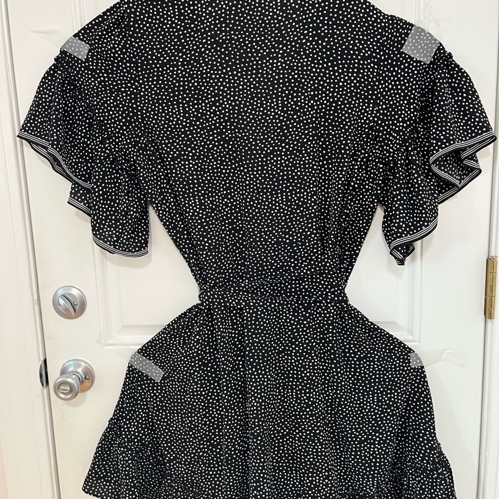 Max Studio Black and White Dotted Dress
Wrap around
NWOT - Picture 3 of 4